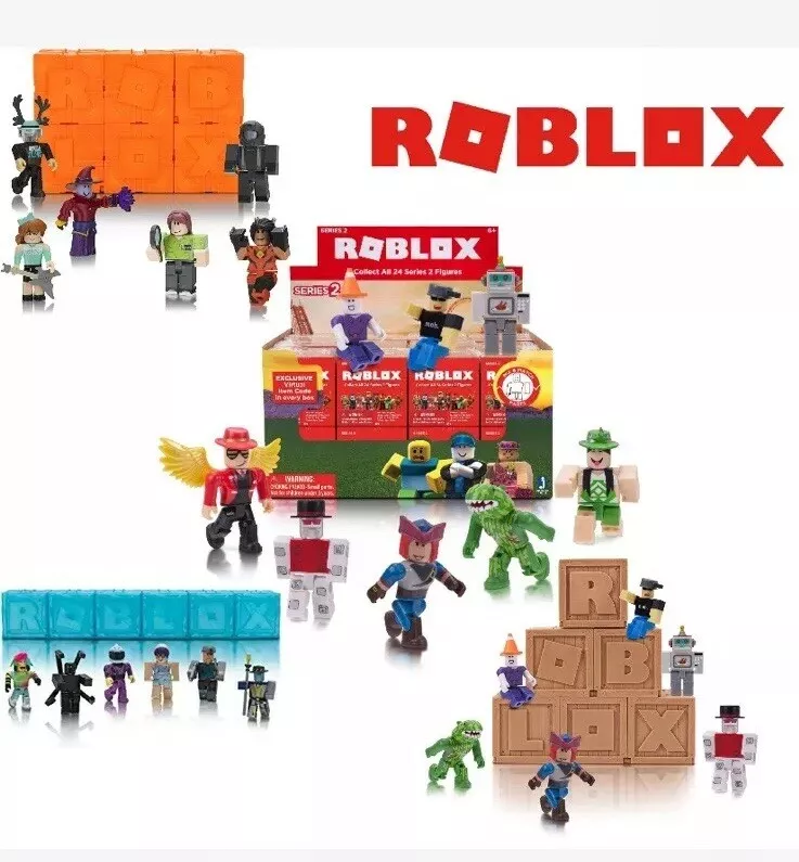  Roblox Action Collection - Series 11 Mystery Action Figure  Collect All 24! (Includes Exclusive Virtual Item) (2 Pack) : Toys & Games