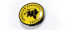 AEV Yellow Logo Center Cap for AEV Wheels with - 55.5mm OD Small Bore