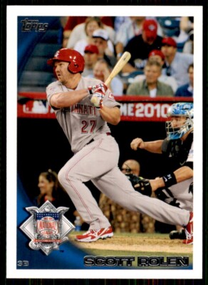 2010 Topps Update Scott Rolen Cincinnati Reds #US-44 MLB Baseball