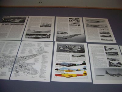 VINTAGE..GLOSTER METEOR NF MK.12..SPECS/CUTAWAY/3-VIEWS.. (229C)