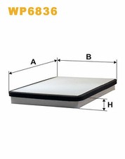 Filtre d'habitacle Peugeot 405