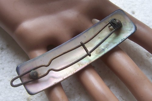 Cinque barrette per capelli vintage di qualità metà-fine XX secolo NO TASSE DI IMPORTAZIONE USA - Foto 7 di 24