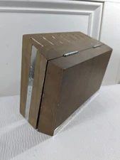 DALSTRONG Knife Block Wood Holder 8 slot folding Gladiator Series Foldable light