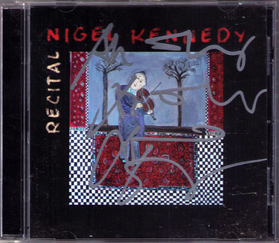 Nigel KENNEDY Signed RECITAL Fats Waller Dave Brubeck Bach Yaron Stavi Take Five
