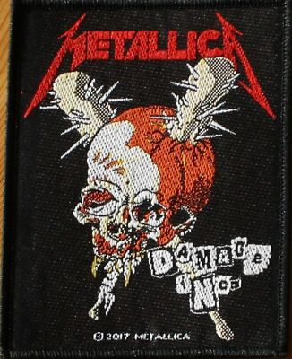 Metallica - Damage Inc. gewebter Aufnäher-woven  Patch Neu & Official!