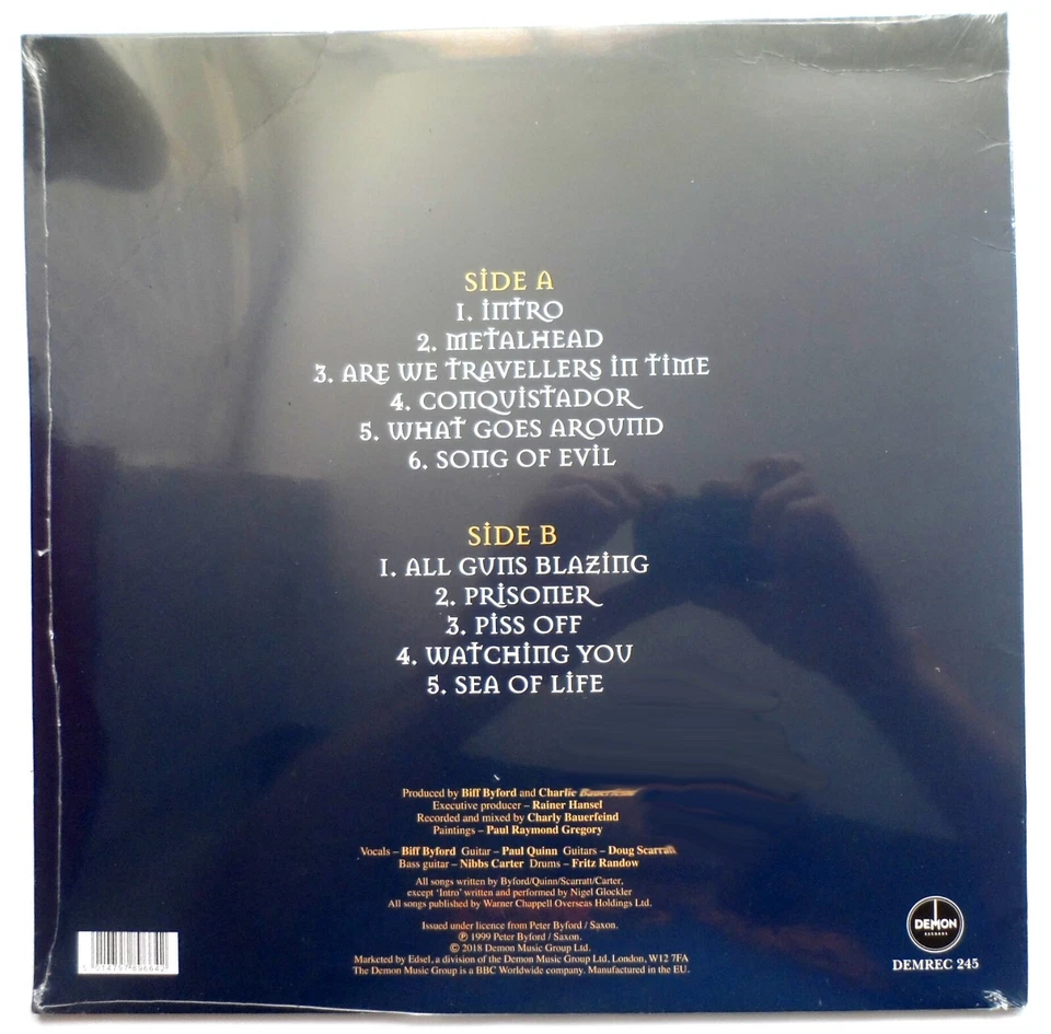 SAXON - METALHEAD LP PICTURE DISC VINYL 2018 RSD *NEW- CREASED SLEEVE* - Image 2 of 4