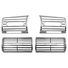 Luftgitter Bel&uuml;ftung Chrom BMW 5er E34 1988 Bis 1996