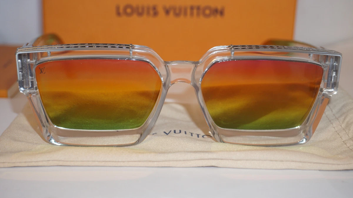 Louis Vuitton New Sunglasses Millionaires Clear Rainbow Z1812E 7PP