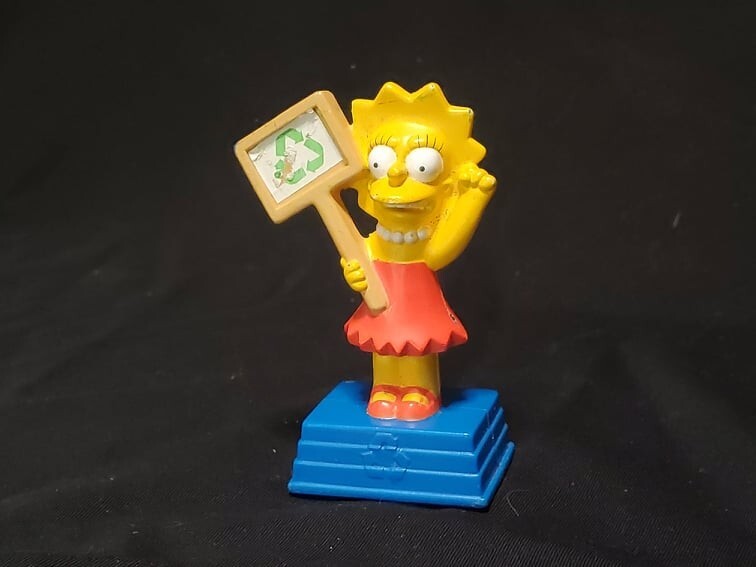 90's vintage 未開封 リサ シンプソンズ burger king