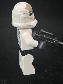 Lego Star Wars Clone Gunner Minifigure Phase 2 sw0837 75182 2017 Scowl Face