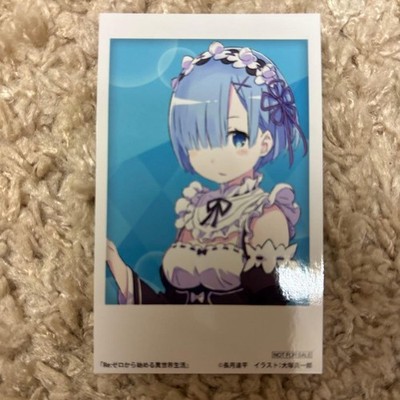 Re:Zero Rem Gamers Winter Book Festival Instant Photo Style Random Bromide