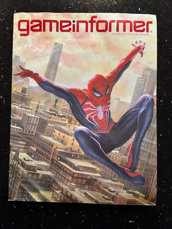 Game Informer 301 - Insomniac's Spider-Man game