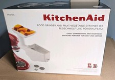 KitchenAid 5FVSFGA Fleischwolf mit Pürieraufsatz und Wurstfüllhorn *NEU & OVP*