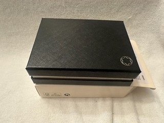 Original Box Verkaufsverpackung für Mont Blanc Card Holder m. Papiere 128593