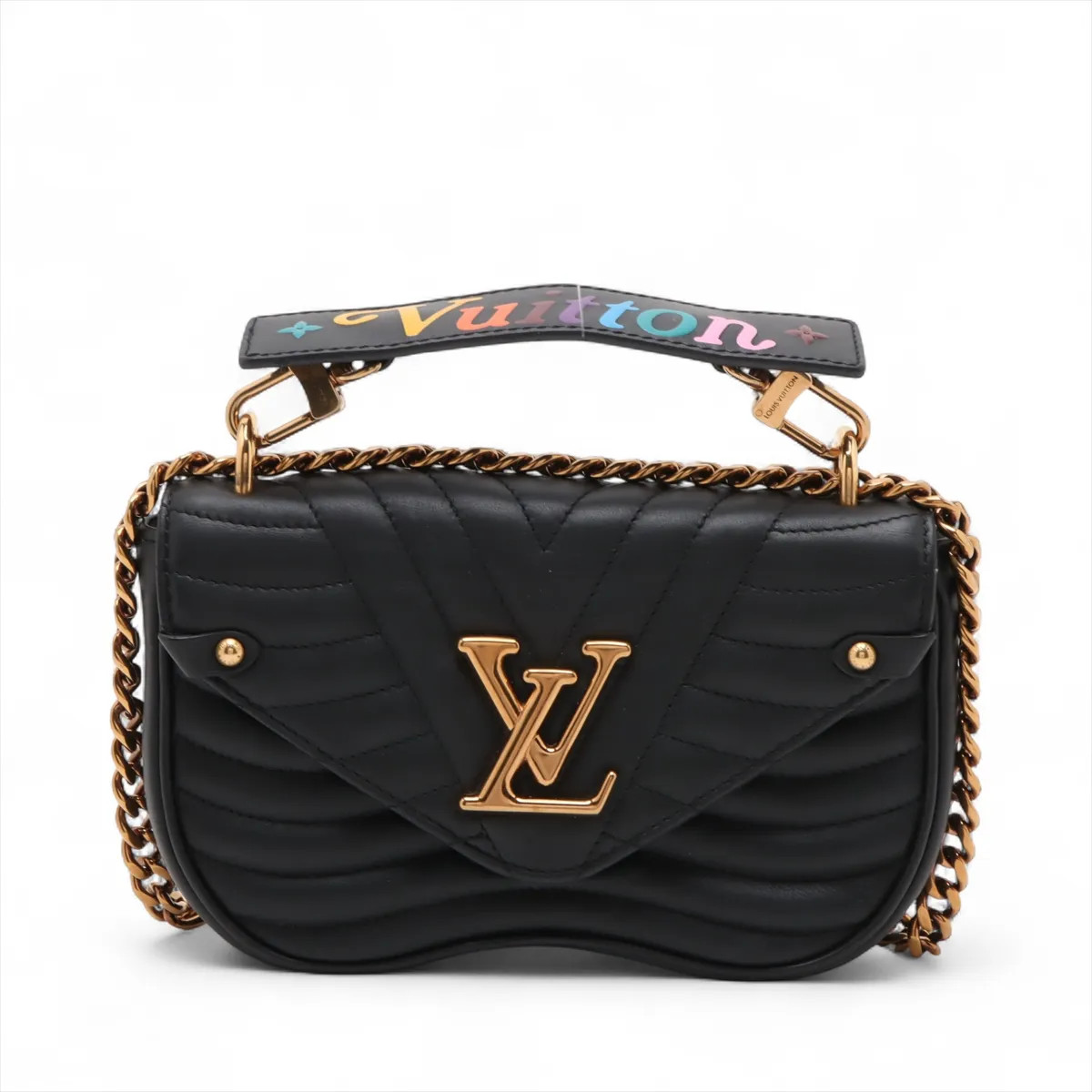 Louis Vuitton New Wave PM chain bag M51683 FL4199 Black - AP140985