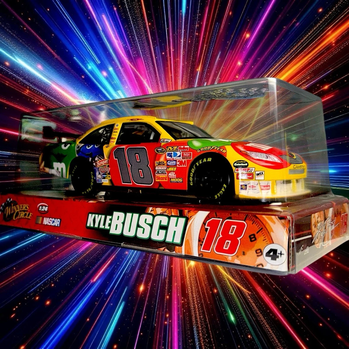Kyle Busch Diecast Racing Cars 1:24 2008 Vehicle Year for sale | eBay