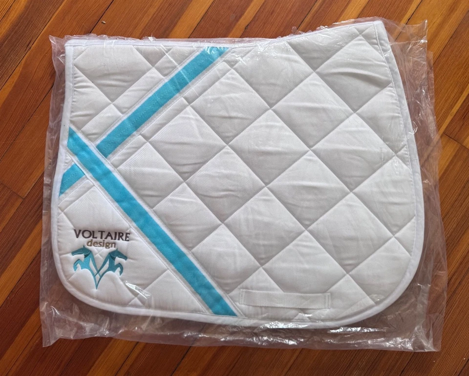 BRANDNEU Voltaire Design Jump Pad - Größe Full - weiß mit Voltaire Logos - Bild 2 von 4