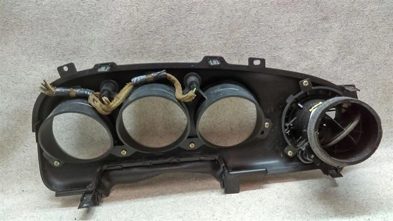 Bisel Cluster plateado compatible con Chrysler PT Cruiser K34 2000 2001 2002 2003 2004 2005 Foto 4 de 4