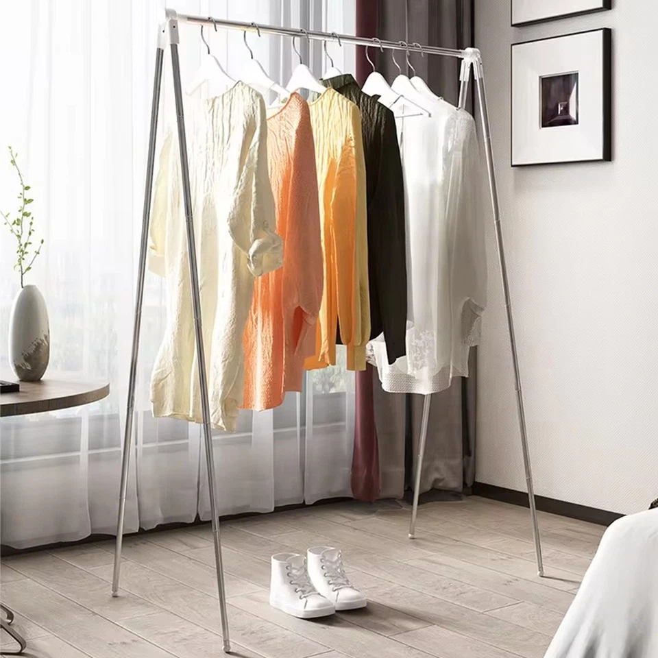 Kompakter Kleiderständer Ausziehbarer Wäschetrockner mit Aufbewahrungstasch2064 - Bild 2 von 4