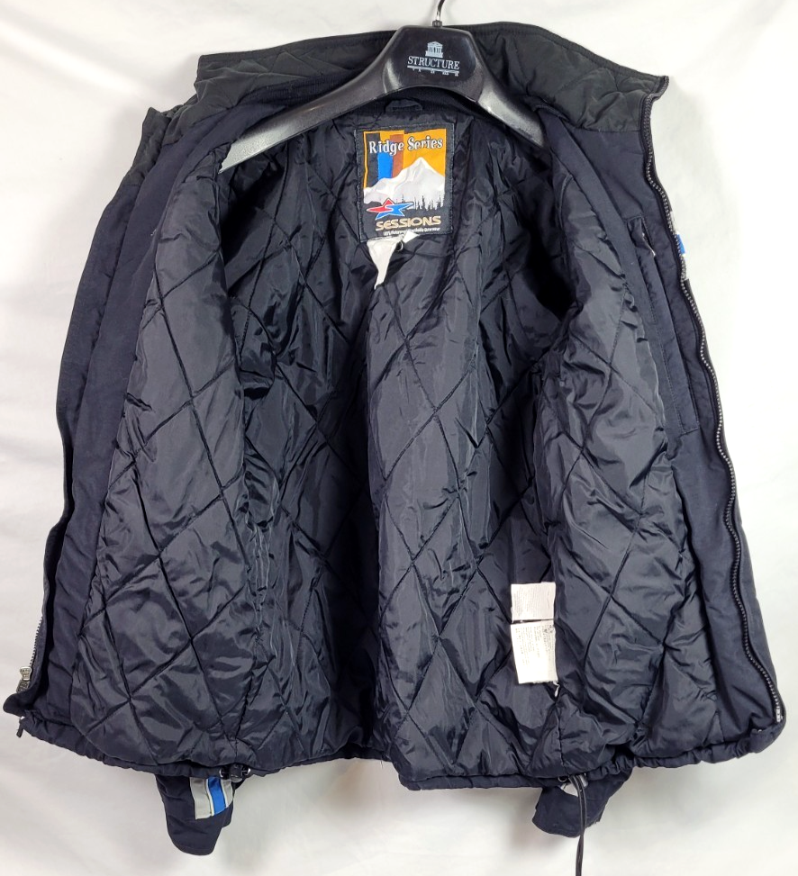 SESSIONS Ridge Series スノーボードジャケット Men's Ridge Series Sessions Waterproof Coat Snowboarding Ski Sz S
