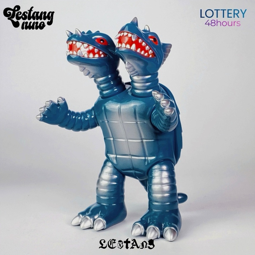 Toy Figure Nicolas Lestang Nino Two-Headed Evil Turtle Soft