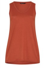 Image of Yours Curve Plus Size Womens Vest Top