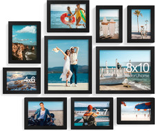 Picture Frames Collage Wall Decor for Photo Gallery Display, Assorted Picture Fr