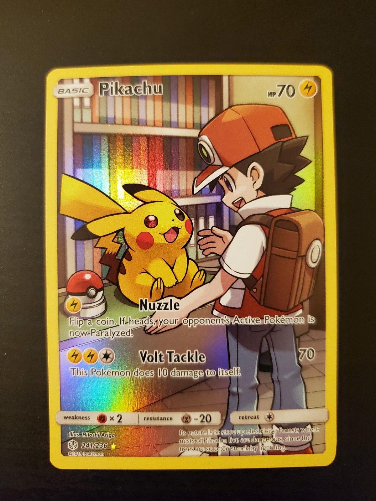 Pikachu 241/236 Pokemon Cosmic Eclipse 2019 NM 🔥🔥🔥
