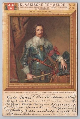 Van Dyck Prinz Thomas de Carignan Altmeister Kunst Wien Österreich Abbrechen 1899