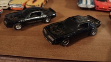 2 TYCO DIFFERENT BANDIT FIREBIRD TRANS AM H.O. SLOT CARS NICE RUNS