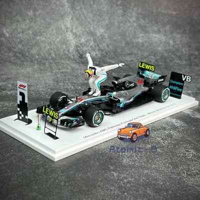 Spark 1:43 Mercedes Benz F1 W09 Hamilton Brazil Champion limited Racing Model