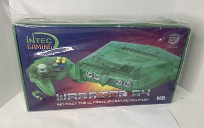 NEW In Box LIMITED EDITION HD Intec Gaming Warrior 64 Newly Design Nintendo 64
