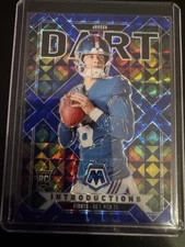 2025 Panini Mosaic Jaxson Dart Rookie Introductions RC Giants #2