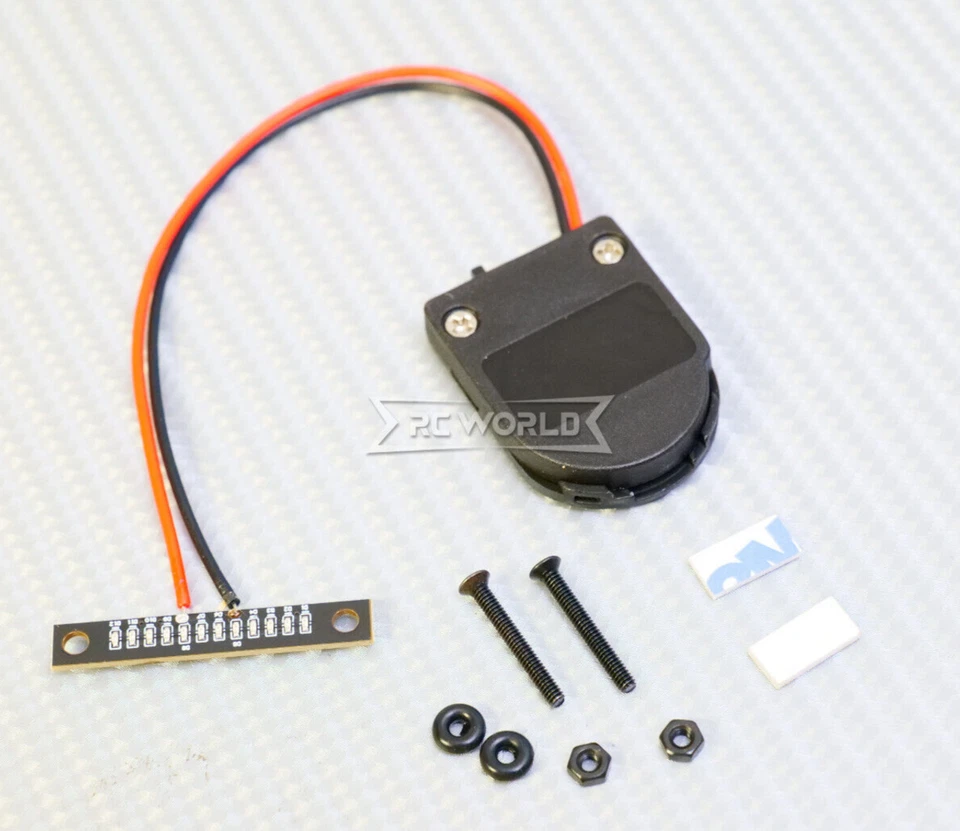 1/10 Karosserie K.I.T.T KNIGHT RIDER Trans Am Body mit rotem Scanner 200mm *klar* - Bild 4 von 4