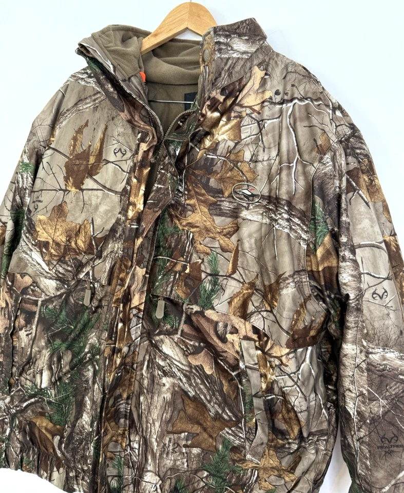Redhead Mens Size XL Jacket Mountain Stalker Hood Removeable Linner Hunting - Image 2 of 4