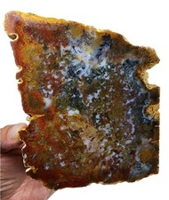 Moss Agate Faced Rough 2lbs 11.2oz
