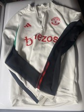 MANCHESTER UNITED TRAINING FOOTBALL SOCCER JACKET TIRO ADIDAS