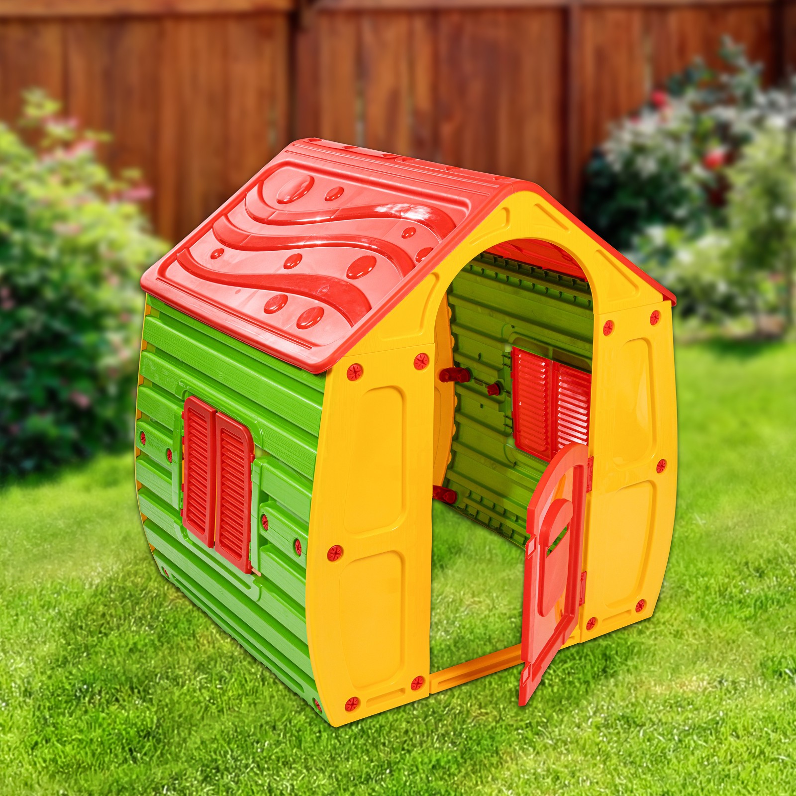 Kinderspielhaus Garten Spielhaus Kunststoff Magical Kinder Gartenhaus Outdoor
