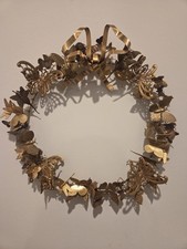 Dresden Style Butterfly and Dragonfly Wreath Wall Decor