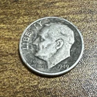 1949-p Silver roosevelt dime 10C