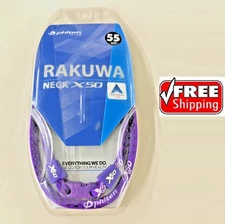 Phiten RAKUWA NECK X50 55cm Necklace Purple TG330154 Magnetic Necklace  -SEALED