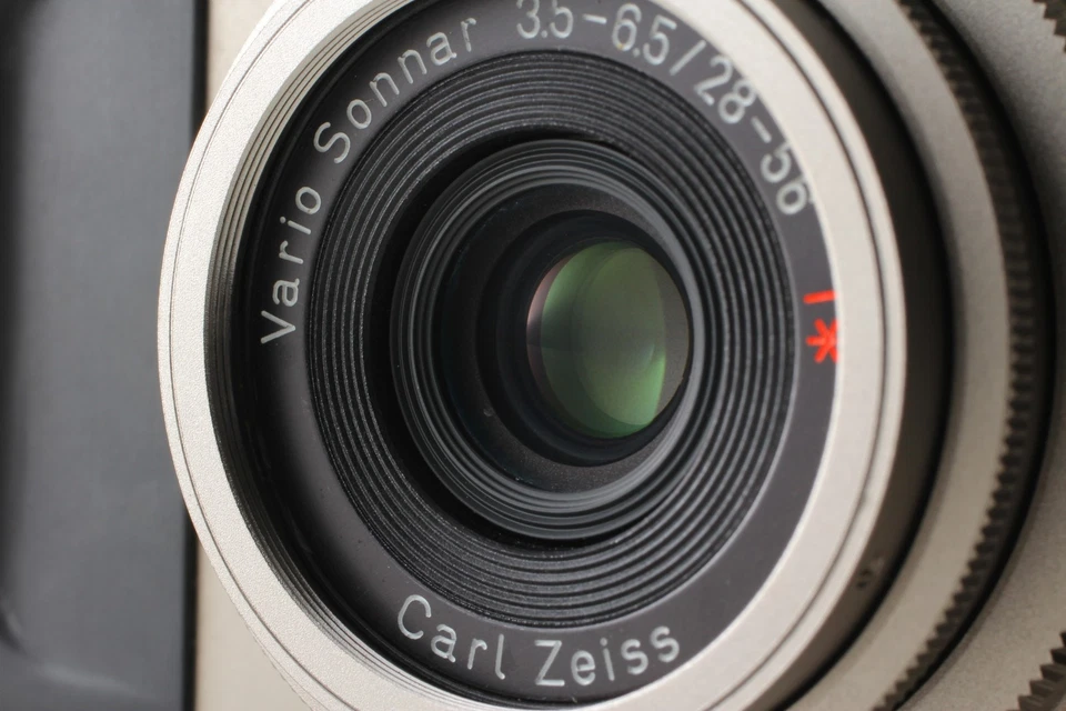 LCD Works [Near MINT w/Cap] Contax TVS Point & Shoot 35mm Film Camera From JAPAN - Image 3 of 4