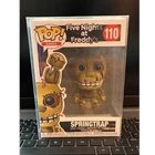 Funko Pop! Games Five Nights at Freddy's Springtrap Vinyl Figure #110 +Protector