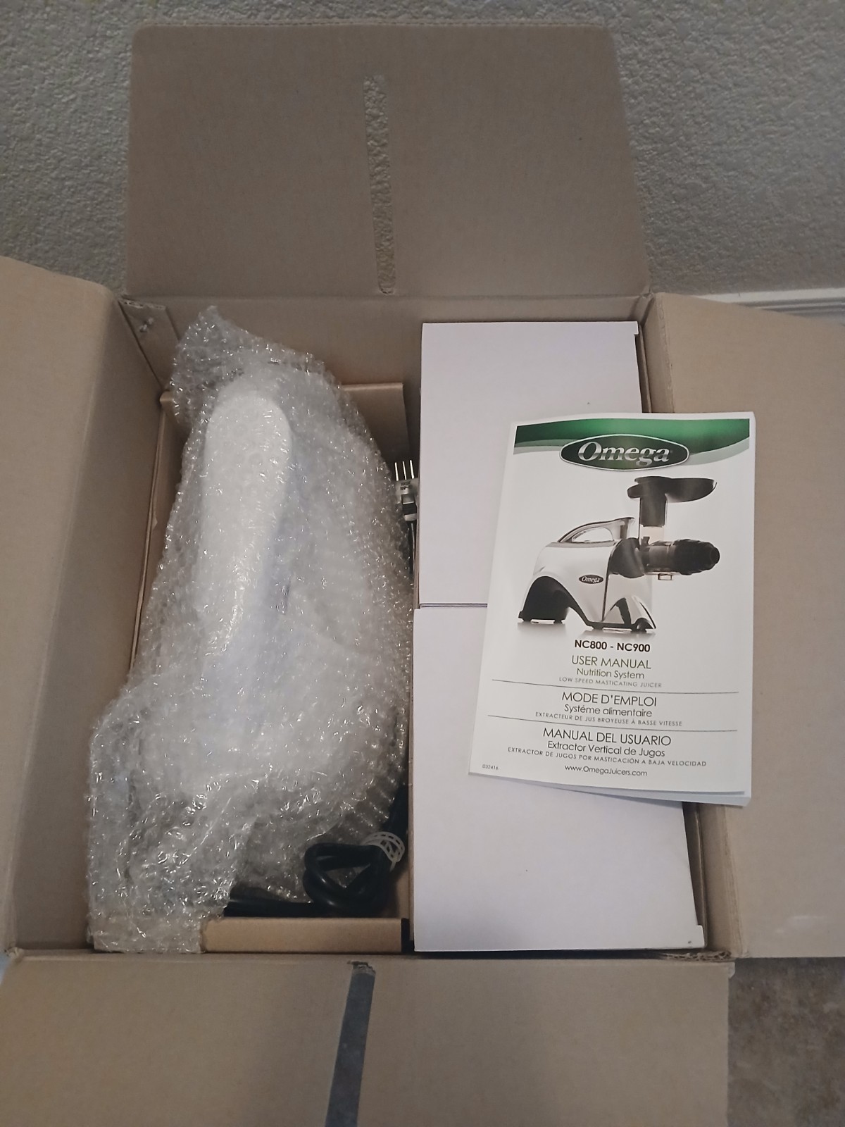 OMEGA Cold Press Juicer,  NC900HDC 150W, Fruit Vegetables