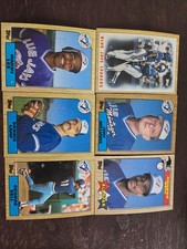 1987 Topps Baseball Blue Jays complete team set