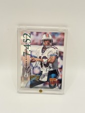 1998 Playoff Absolute Dan Marino #6 Milestones Auto Miami Dolphins