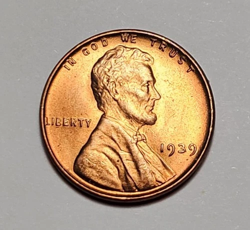 1939 P LINCOLN WHEAT PENNY UNC #P3574