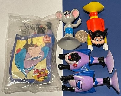 Mighty Mouse New Adventures Suction Cup Figures 1989 Wendy's Toys NEW or USED
