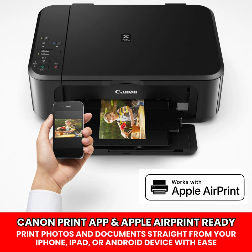 Canon MG3660 Compact Desktop Design