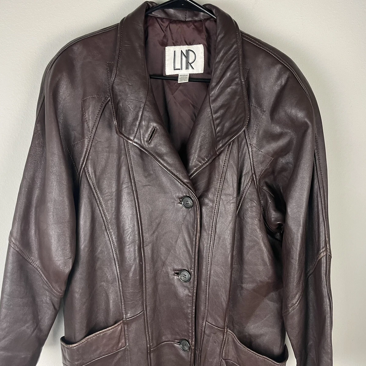 Lnr leather deals jacket